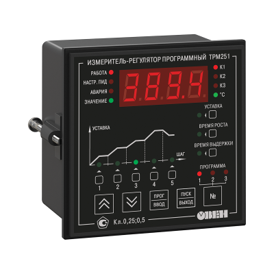 ТРМ251 ПИД-регулятор с пошаговыми программами и RS-485